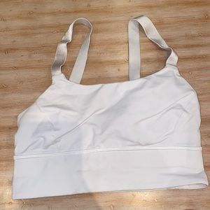 White Lululemon bra